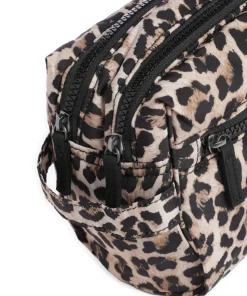 Josephine Kulturbeutel schwarz/beige 26 cm