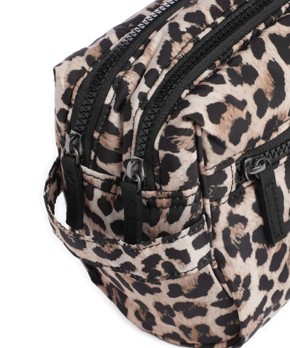 Josephine Kulturbeutel schwarz/beige 26 cm