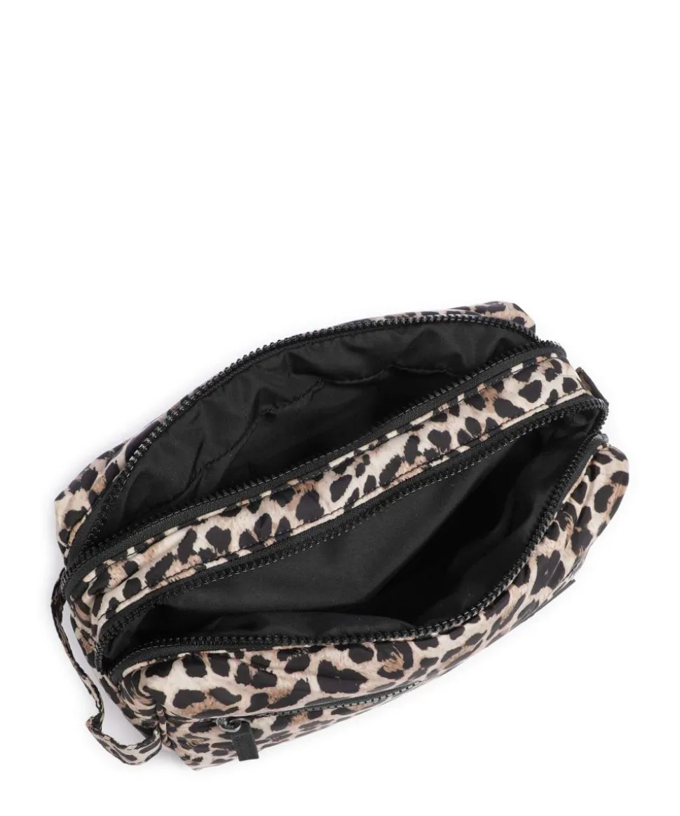 Josephine Kulturbeutel schwarz/beige 26 cm