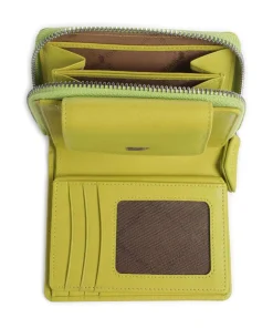 Joy Geldbörse weiches Rindsleder hellgrün