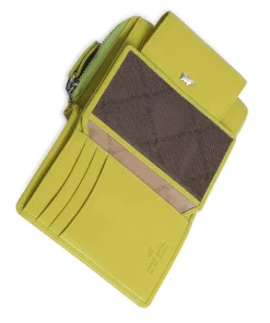 Joy Geldbörse weiches Rindsleder hellgrün