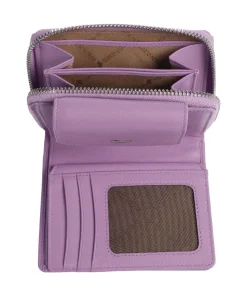 Joy Geldbörse weiches Rindsleder violett