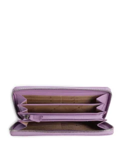 Joy Geldbörse weiches Rindsleder violett