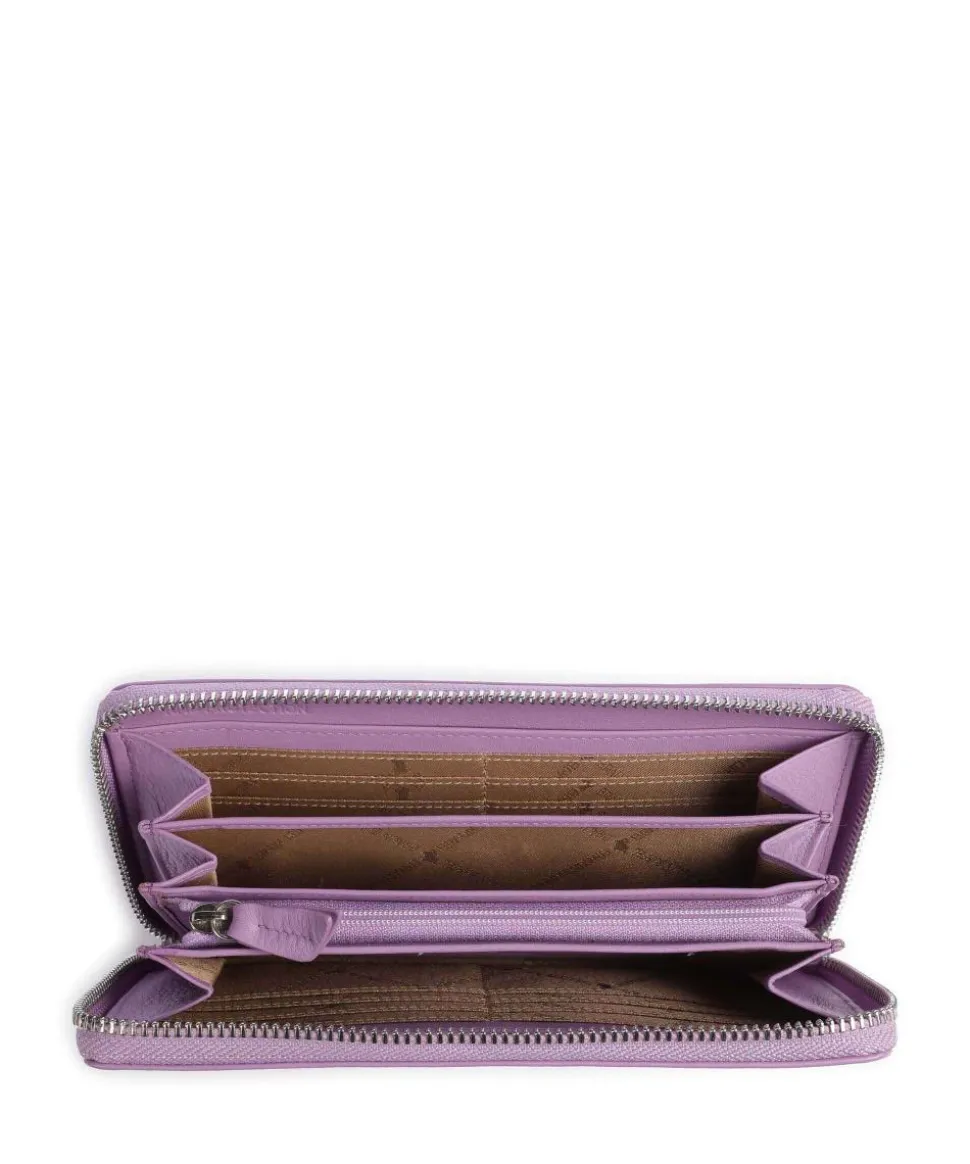 Joy Geldbörse weiches Rindsleder violett