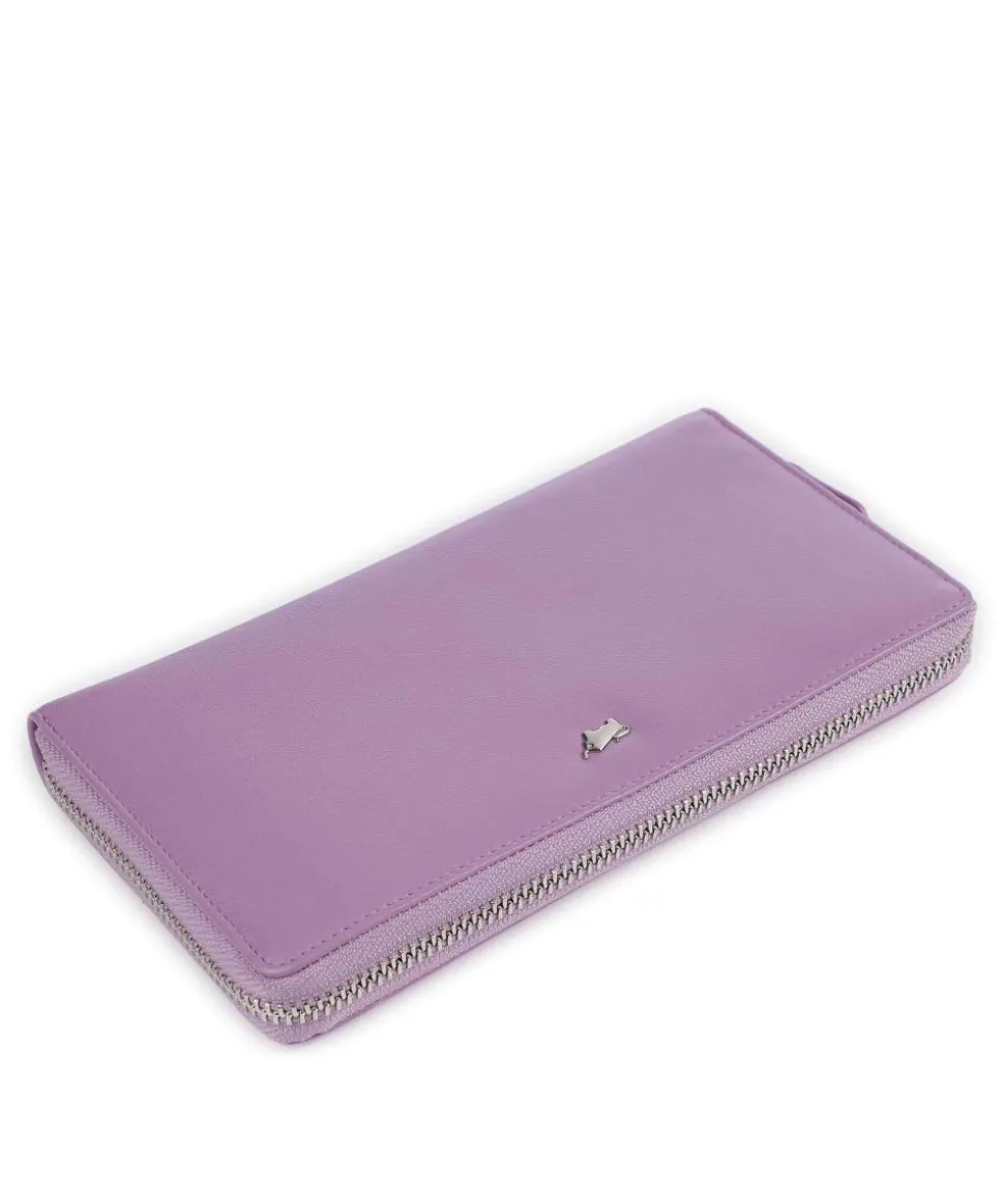Joy Geldbörse weiches Rindsleder violett
