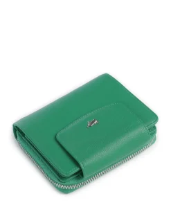 Joy Geldbörse weiches Rindsleder grün