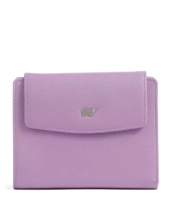 Joy RFID Geldbörse weiches Rindsleder violett
