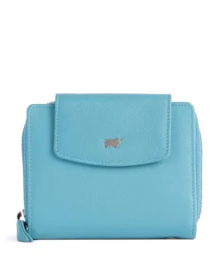 Joy RFID Geldbörse weiches Rindsleder türkis