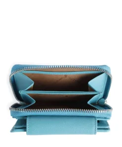 Joy RFID Geldbörse weiches Rindsleder türkis