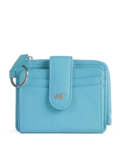 Joy RFID Kreditkartenetui genarbtes Rindsleder türkis