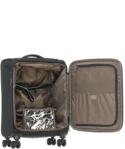 Joy 4-Rollen Trolley schwarz 55 cm