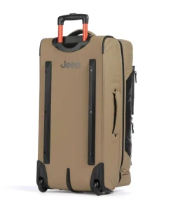 JS006B 73 Rollenreisetasche beige/schwarz 73 cm