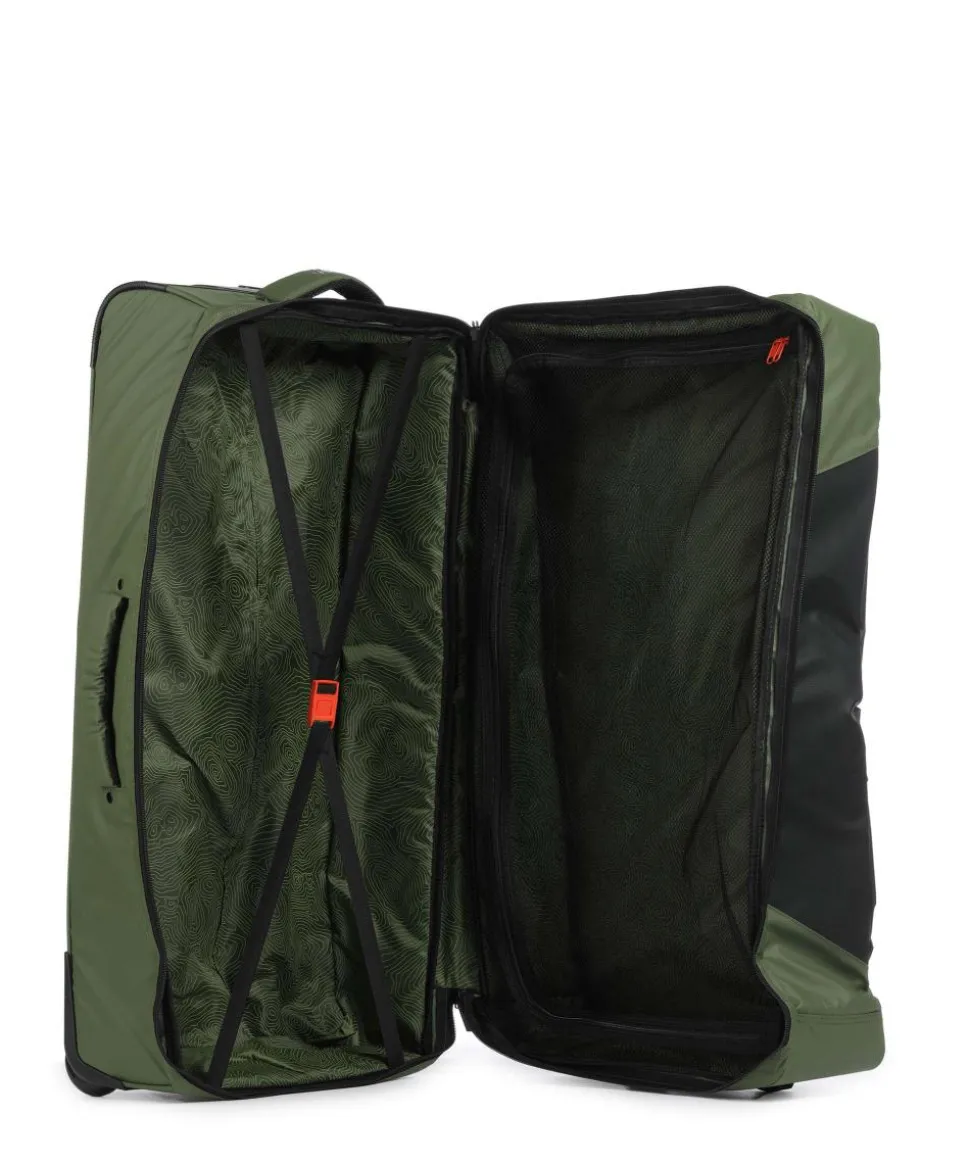 JS006B 82 Rollenreisetasche grün/schwarz 82 cm