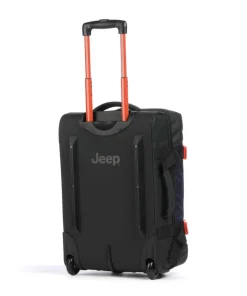 JS007C 55 Rollenreisetasche blau/schwarz 55 cm