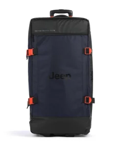 JS007C 82 Rollenreisetasche blau/schwarz 82 cm