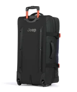 JS007C 73 Rollenreisetasche blau/schwarz 73 cm