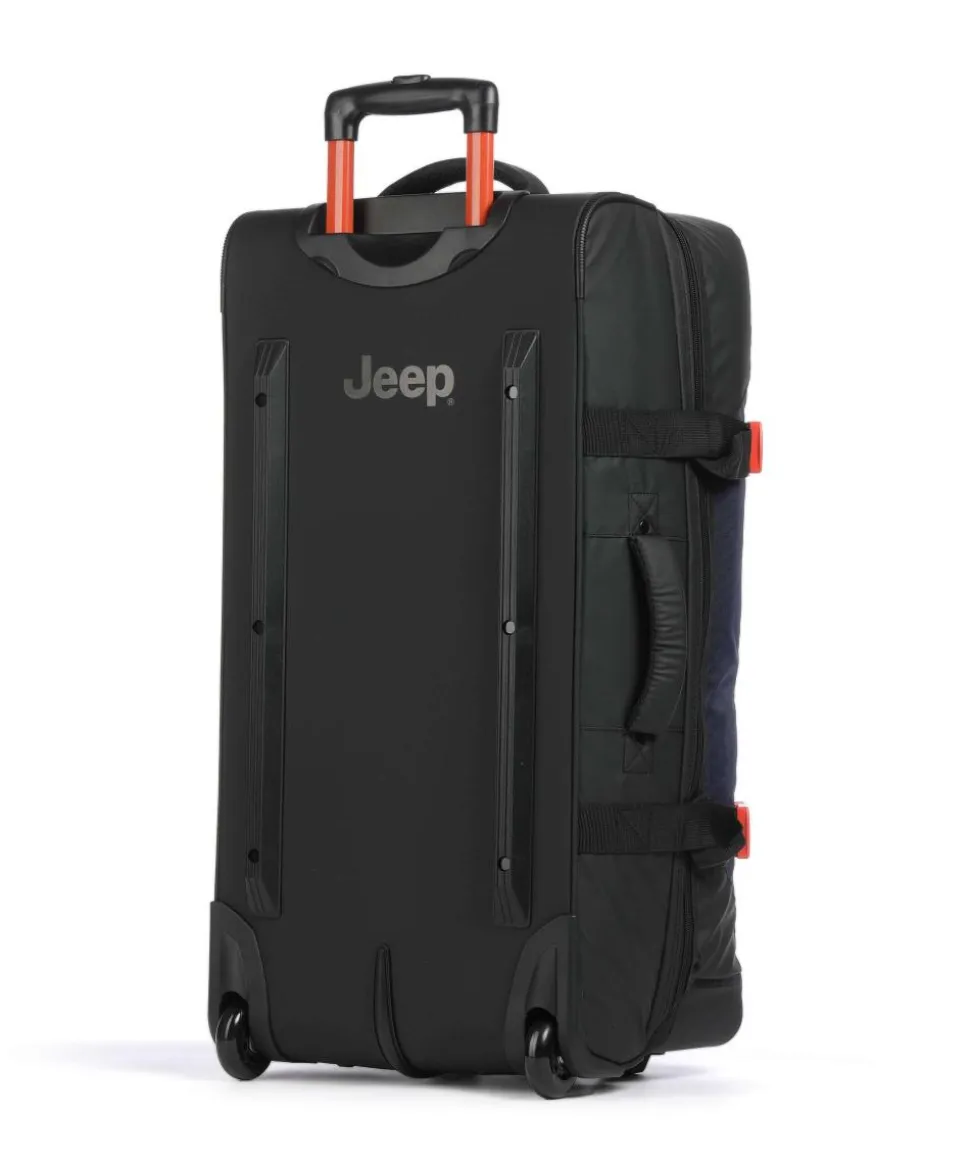 JS007C 73 Rollenreisetasche blau/schwarz 73 cm