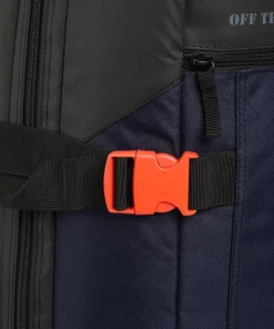 JS007C 73 Rollenreisetasche blau/schwarz 73 cm