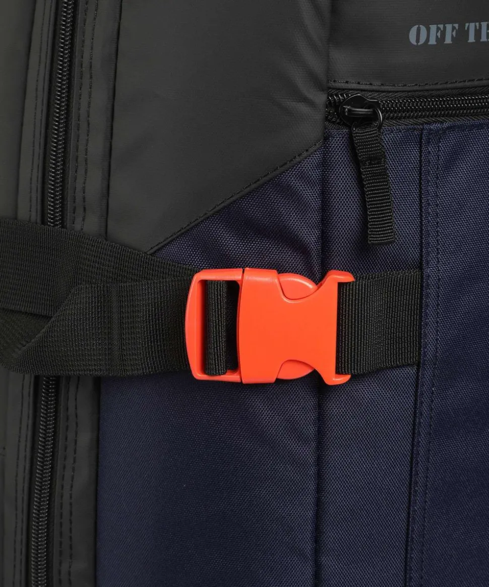 JS007C 73 Rollenreisetasche blau/schwarz 73 cm