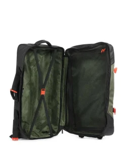 JS007C 73 Rollenreisetasche grün/schwarz 73 cm