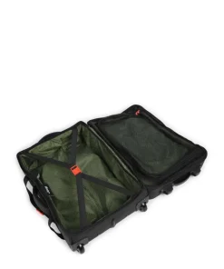 JS007C 55 Rollenreisetasche grün/schwarz 55 cm