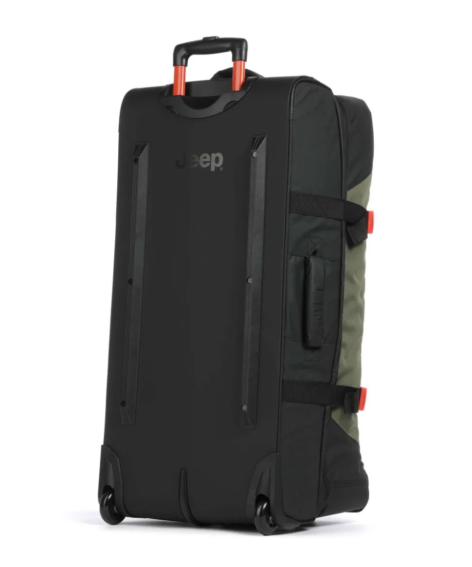 JS007C 82 Rollenreisetasche grün/schwarz 82 cm