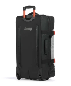 JS007C 73 Rollenreisetasche grau/schwarz 73 cm