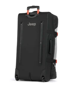 JS007C 82 Rollenreisetasche grau/schwarz 82 cm