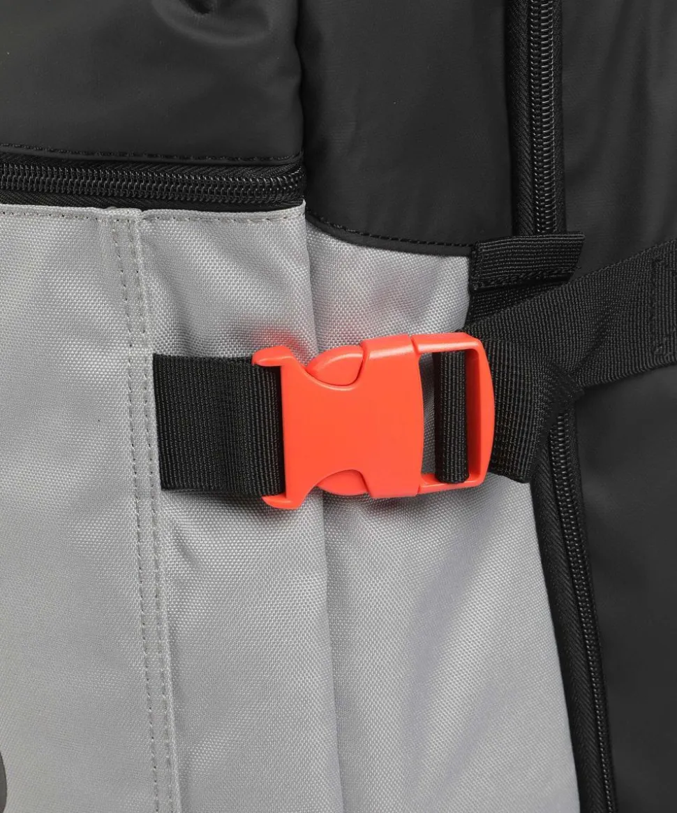 JS007C XL Reiserucksack Polyester grau/schwarz