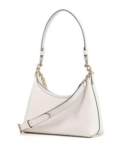 Juliet 25 Schultertasche Rindsleder weiß