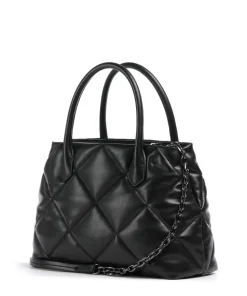 Juliet Handtasche Lederimitat schwarz