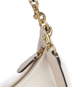 Juliet Schultertasche fein genarbtes Leder elfenbein