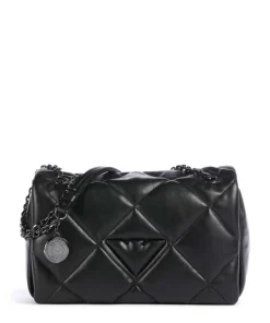 Juliet Schultertasche Lederimitat schwarz