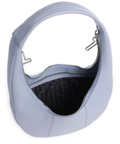 Juliette Beuteltasche genarbtes Rindsleder hellblau