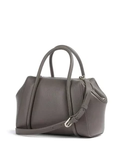 Juliette S Handtasche genarbtes Rindsleder taupe