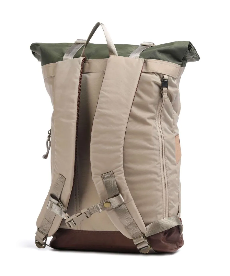 Jungle Christopher Rolltop Rucksack 15″ recyceltes Nylon beige