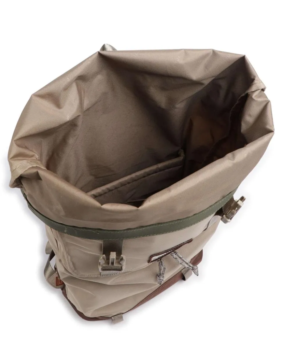 Jungle Christopher Rolltop Rucksack 15″ recyceltes Nylon beige