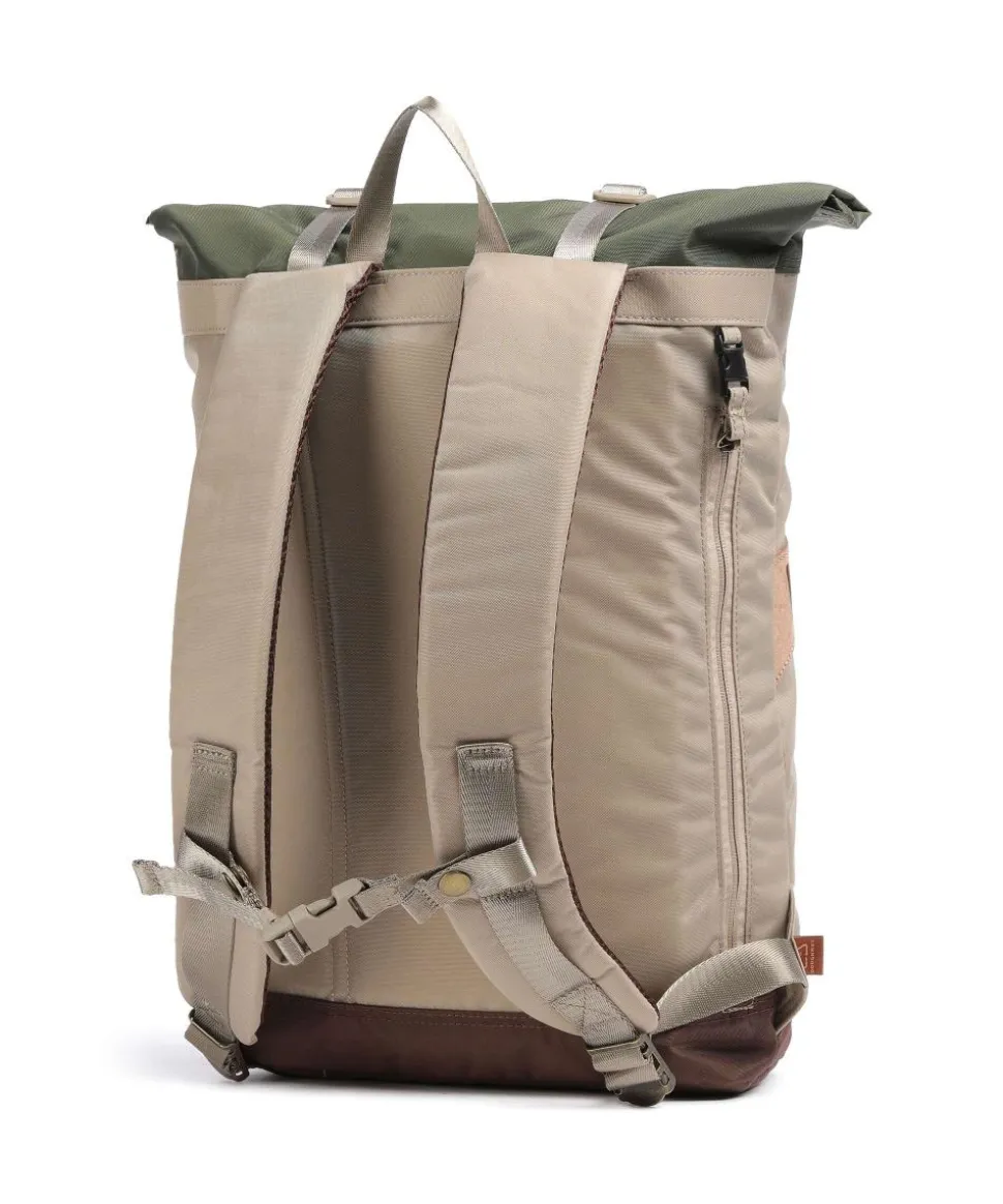 Jungle Christopher Small Rolltop Rucksack 13″ recyceltes Nylon beige