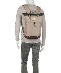 Jungle Christopher Small Rolltop Rucksack 13″ recyceltes Nylon beige