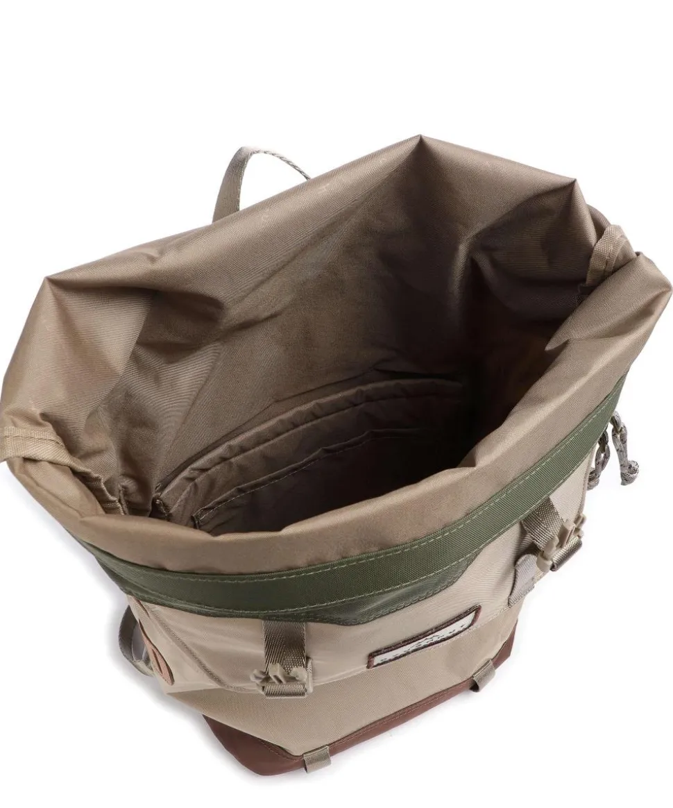 Jungle Christopher Small Rolltop Rucksack 13″ recyceltes Nylon beige