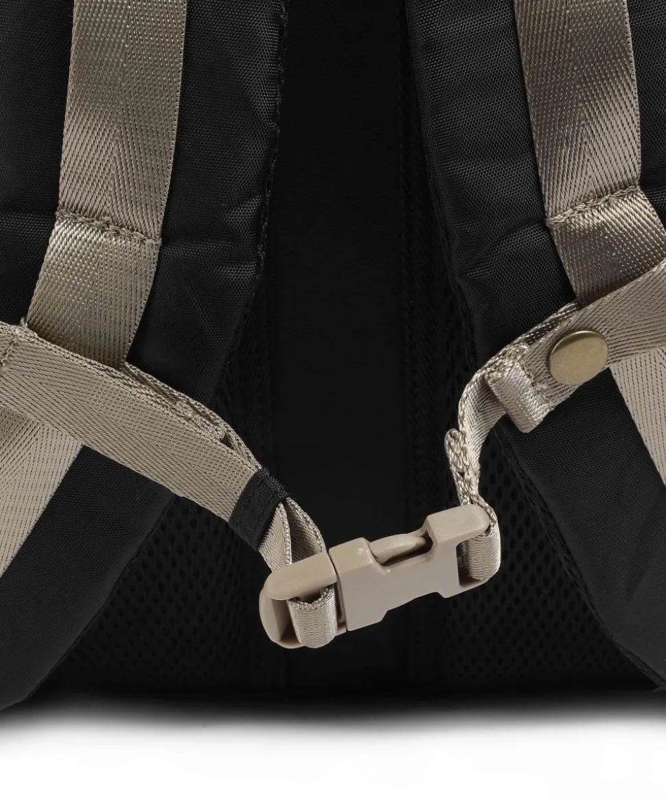 Jungle Colorado Rucksack recyceltes Nylon schwarz