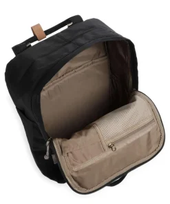 Jungle Macaroon Large Rucksack 15″ recyceltes Nylon schwarz