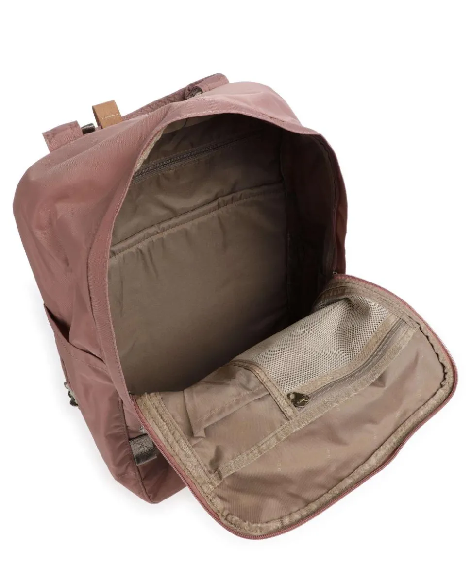 Jungle Macaroon Large Rucksack 15″ recyceltes Nylon altrosa