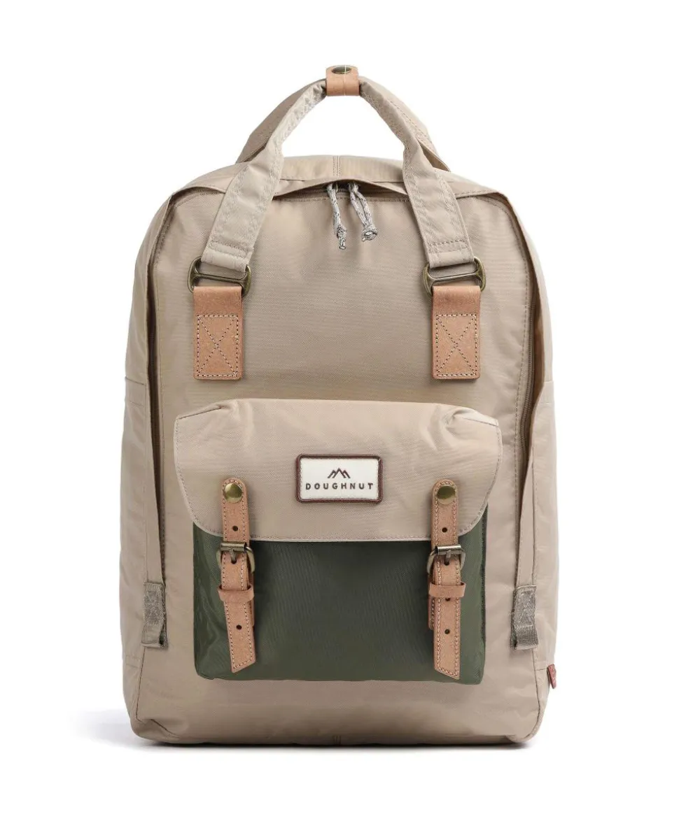 Jungle Macaroon Large Rucksack 15″ recyceltes Nylon beige