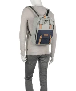 Jungle Macaroon Rucksack 14″ recyceltes Nylon hellgrau