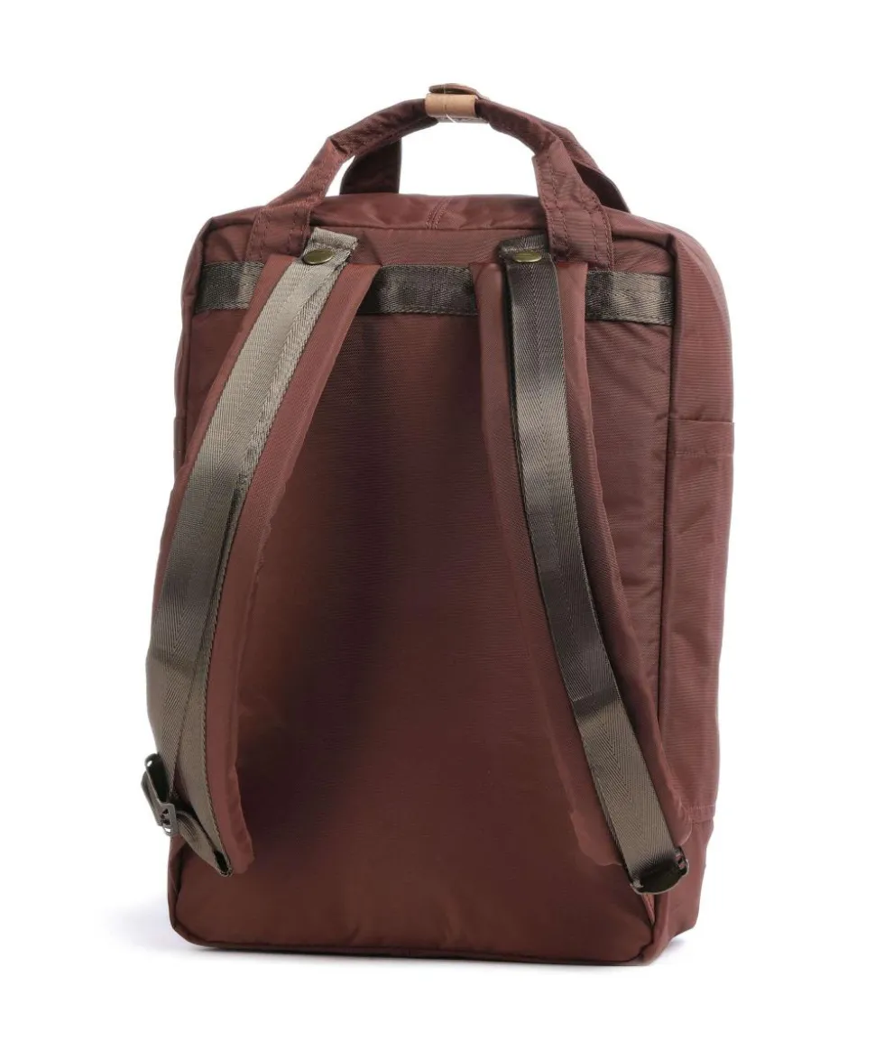 Jungle Macaroon Rucksack 14″ recyceltes Nylon braun