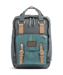 Jungle Macaroon Rucksack 14″ recyceltes Nylon grau