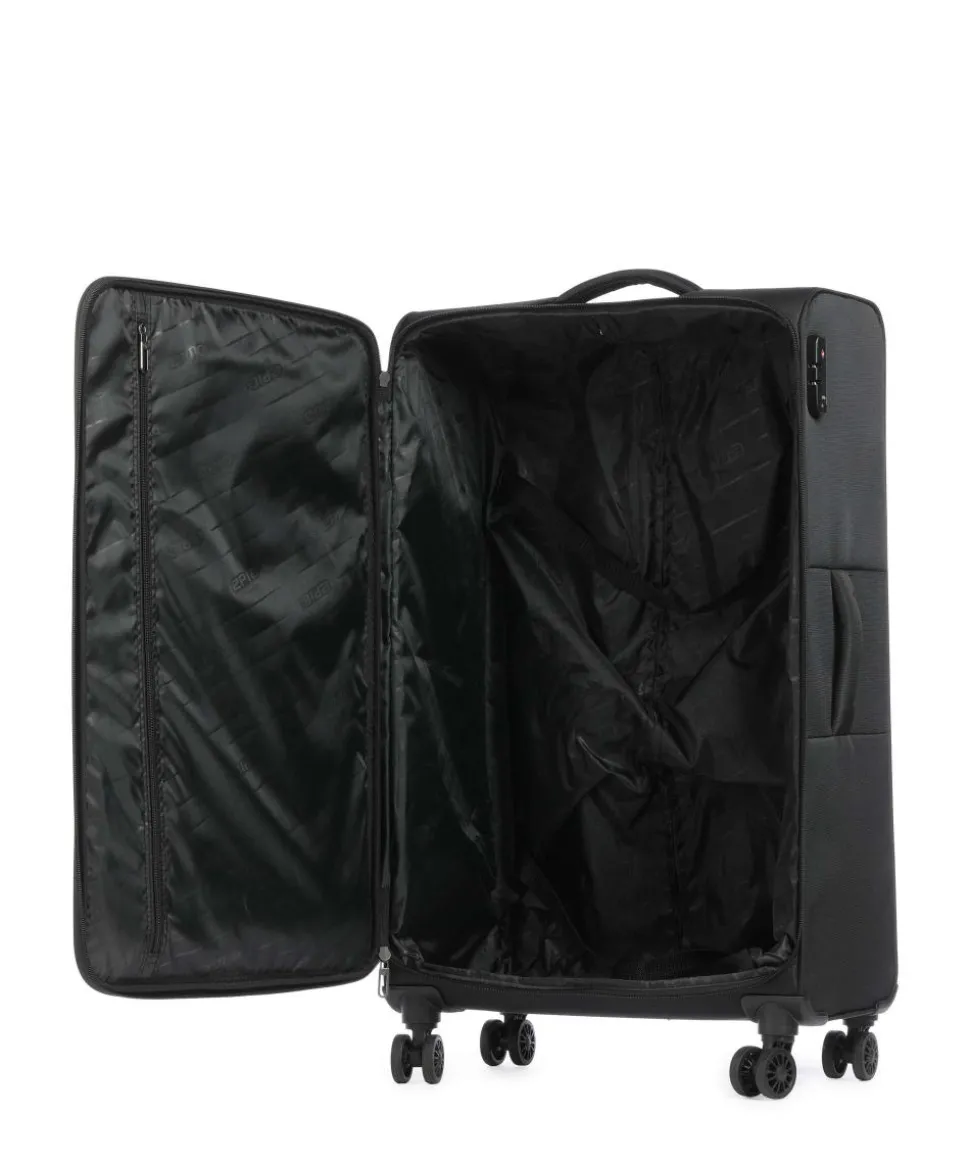 Jupiter 4-Rollen Trolley schwarz 79 cm