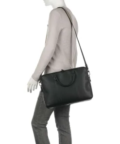 Kaden Aktentasche 14″ Lederimitat schwarz