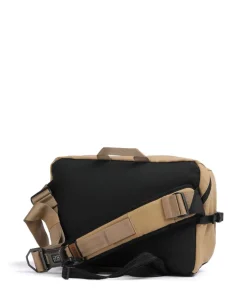 Kadet Max Suede Slingbag 15″ Baumwolle, aufgerautes Leder hellbraun